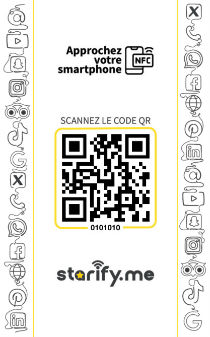 Starify Link - Tous vos liens en un seul geste (back)